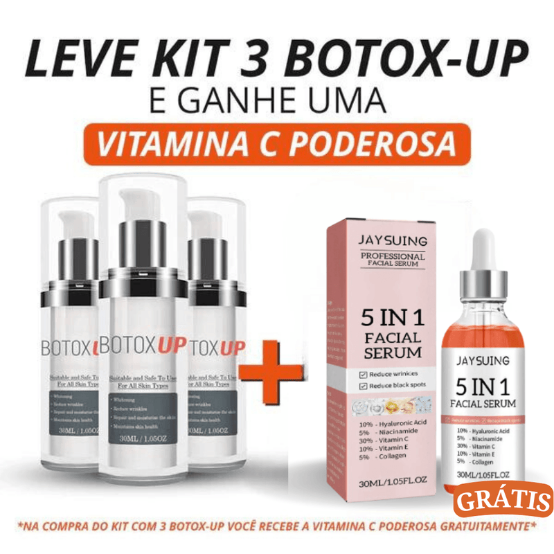 Botox UP - [TRATAMENTO DE MINUTOS] + 1 BRINDE EXCLUSIVO